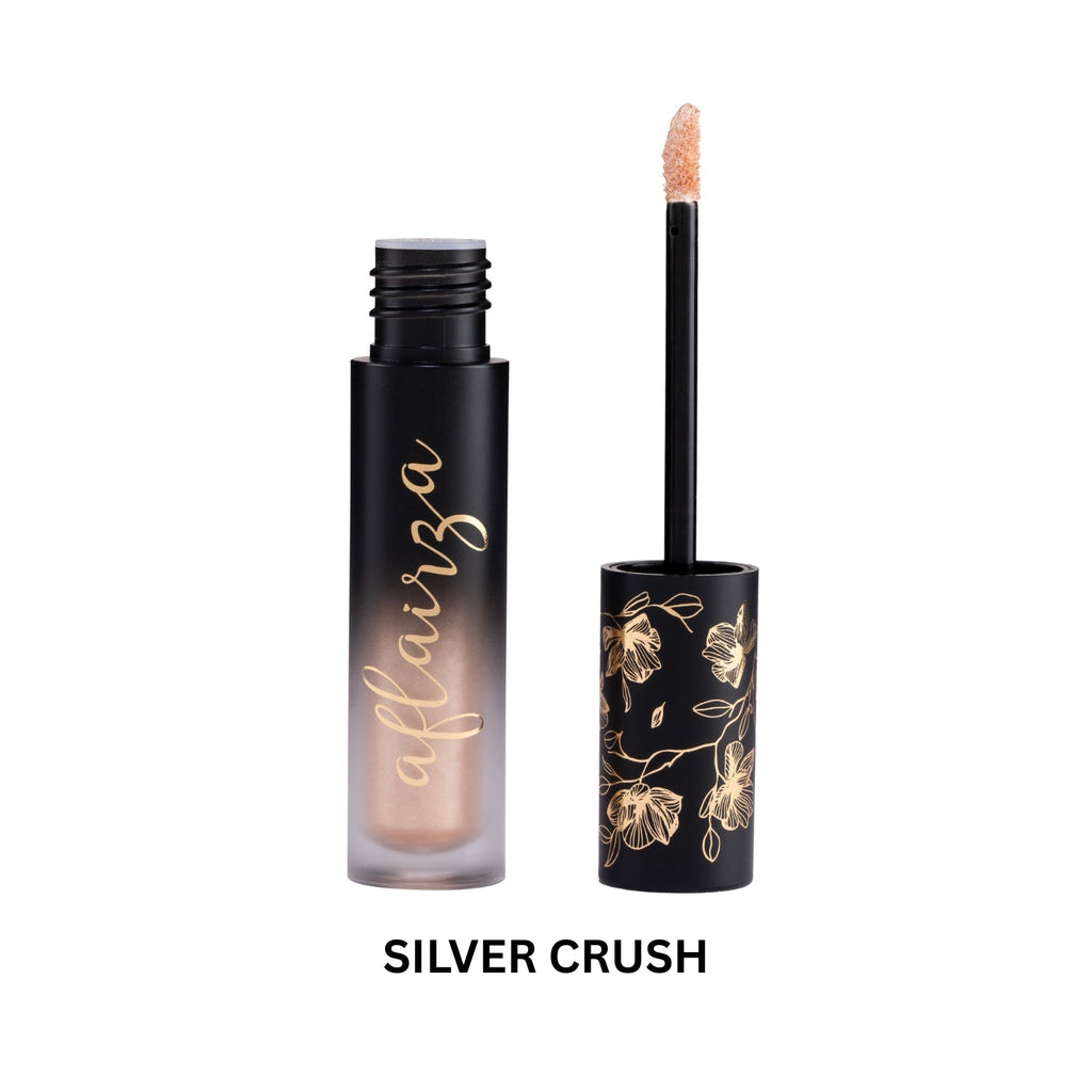 Aflairza Aflairza Velvet Liquid Eyeshadow Shimmer for Intense Pigment, Instant Glow & Water-Resistant