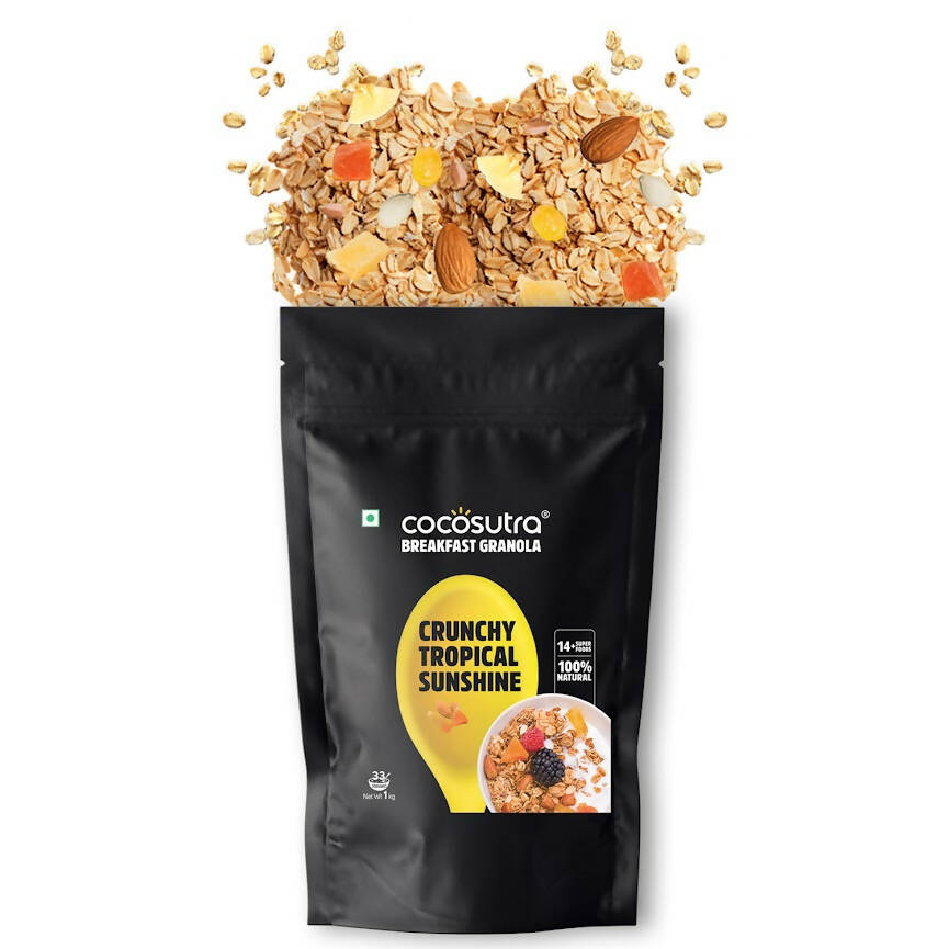 Cocosutra Crunchy Tropical Sunshine Breakfast Granola - Distacart