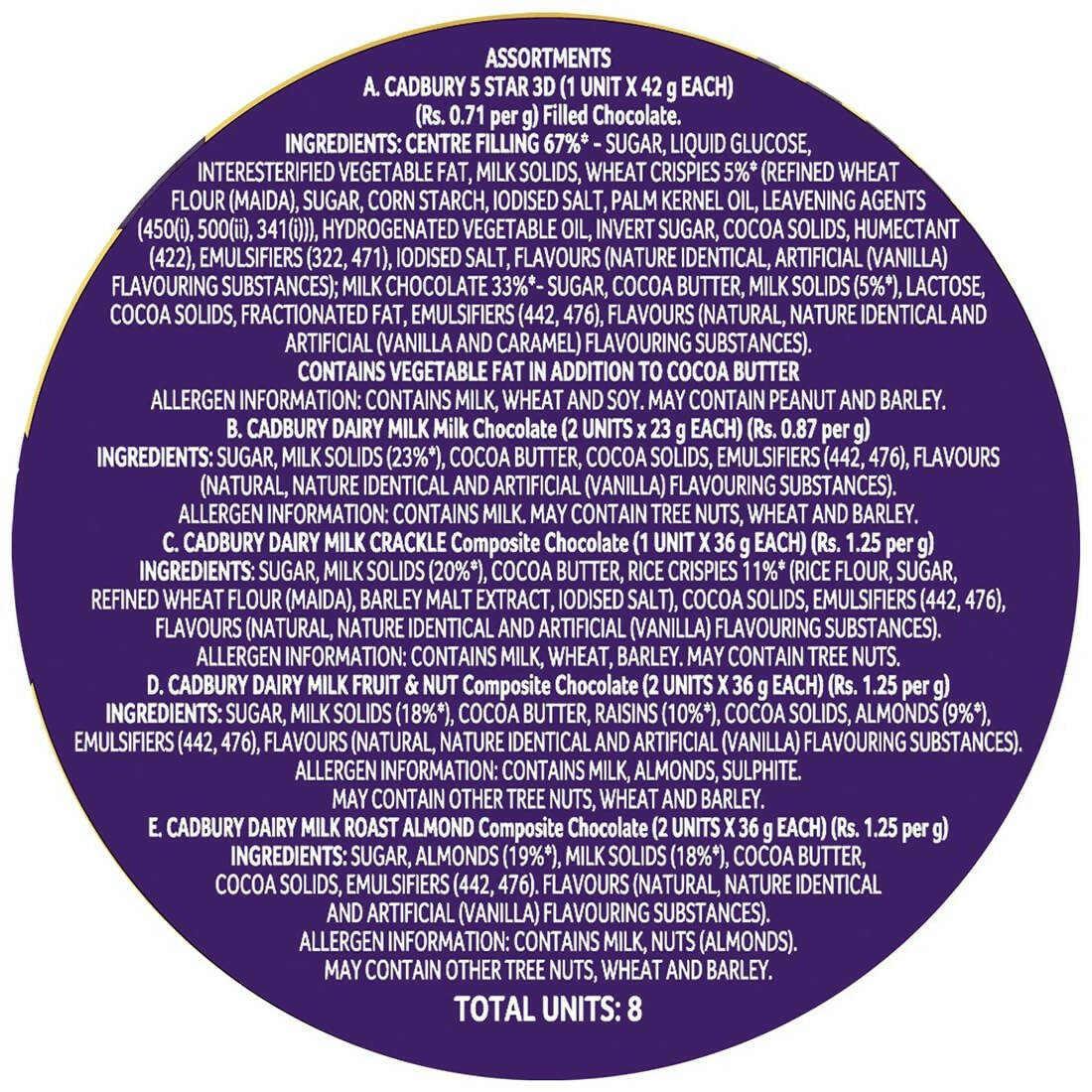 Cadbury Celebrations Premium Selections Chocolates Gift Pack