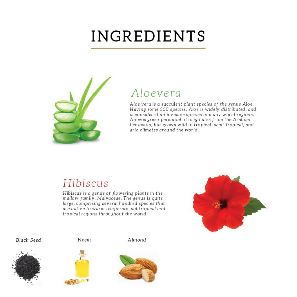 Khadi Natural Hibiscus & Aloevera Shampoo
