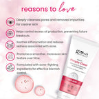 Globus Naturals Herbal Pimple Clear Glycolic & 1% Salicylic Acid Face Wash - Distacart