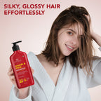 Botanic Hearth Smooth and Shine Shampoo with Hibiscus extract & Rosehip Oil