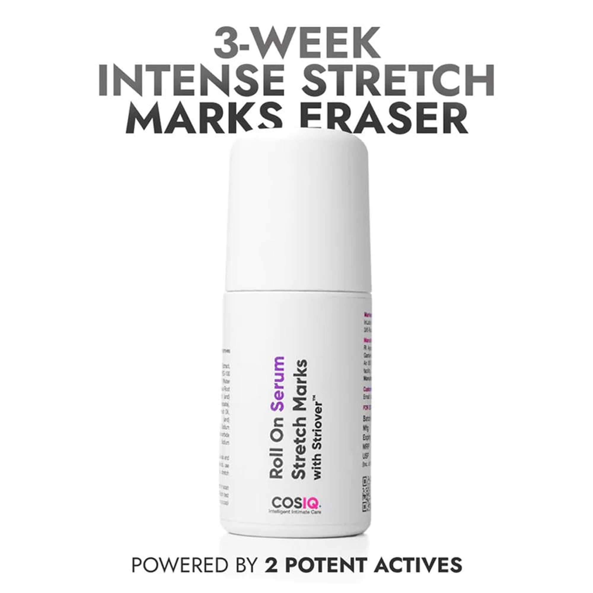 Cos-IQ Stretch Marks Removal Roll-On Serum with Striover