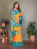 Sonakshi Women's Fenta Banarasi Silk Zari Woven Traditional Saree with Blouse - Distacart