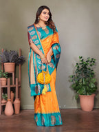 Sonakshi Women's Fenta Banarasi Silk Zari Woven Traditional Saree with Blouse - Distacart