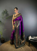 Sonakshi Women's Jamli Soft Silk Zari Woven Traditional Saree with Blouse - Distacart