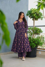 Sonakshi Women's Blue Heavy Rayon With Heavy Digital Printed Anarkali Gown Set - Distacart