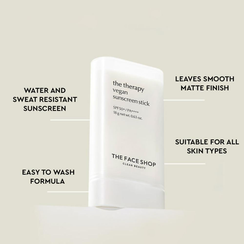 The Face Shop The Therapy Sunscreen Stick SPF50+ PA++++