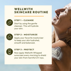 Wellwith Whipped Sunscreen Lotion SPF 50