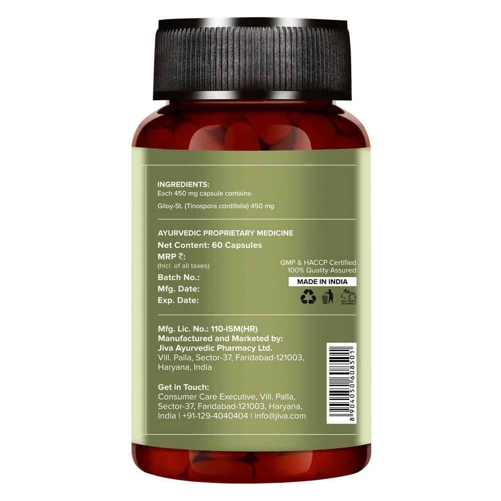Jiva Ayurveda Giloy Capsules - Distacart
