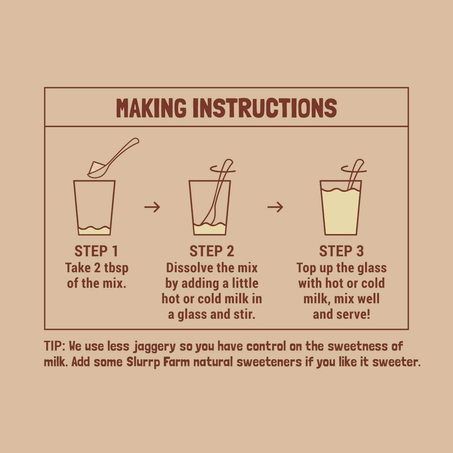 Slurrp Farm Vanilla Magic Milk Mix Sweetened with Jaggery Powder - Distacart
