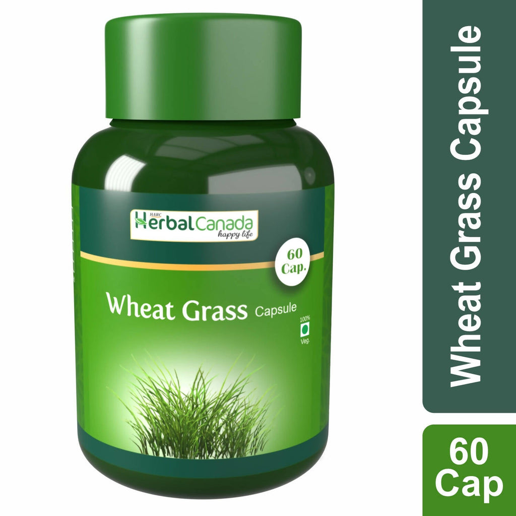 Herbal Canada Wheat Grass Capsules - Distacart