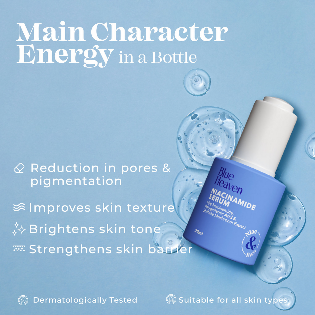 Blue Heaven 10% Niacinamide Serum For Glowing Skin