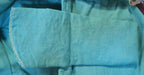 Kia Fashions Aqua Blue Georgette Multi Color Emb & Sqn Readymade Blouse