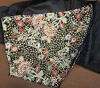 Kia Fashions Black Georgette Multi Color Emb & Sqn Readymade Blouse - Distacart