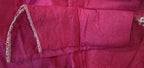 Kia Fashions Wine Georgette Multi Color Emb & Sqn Readymade Blouse - Distacart