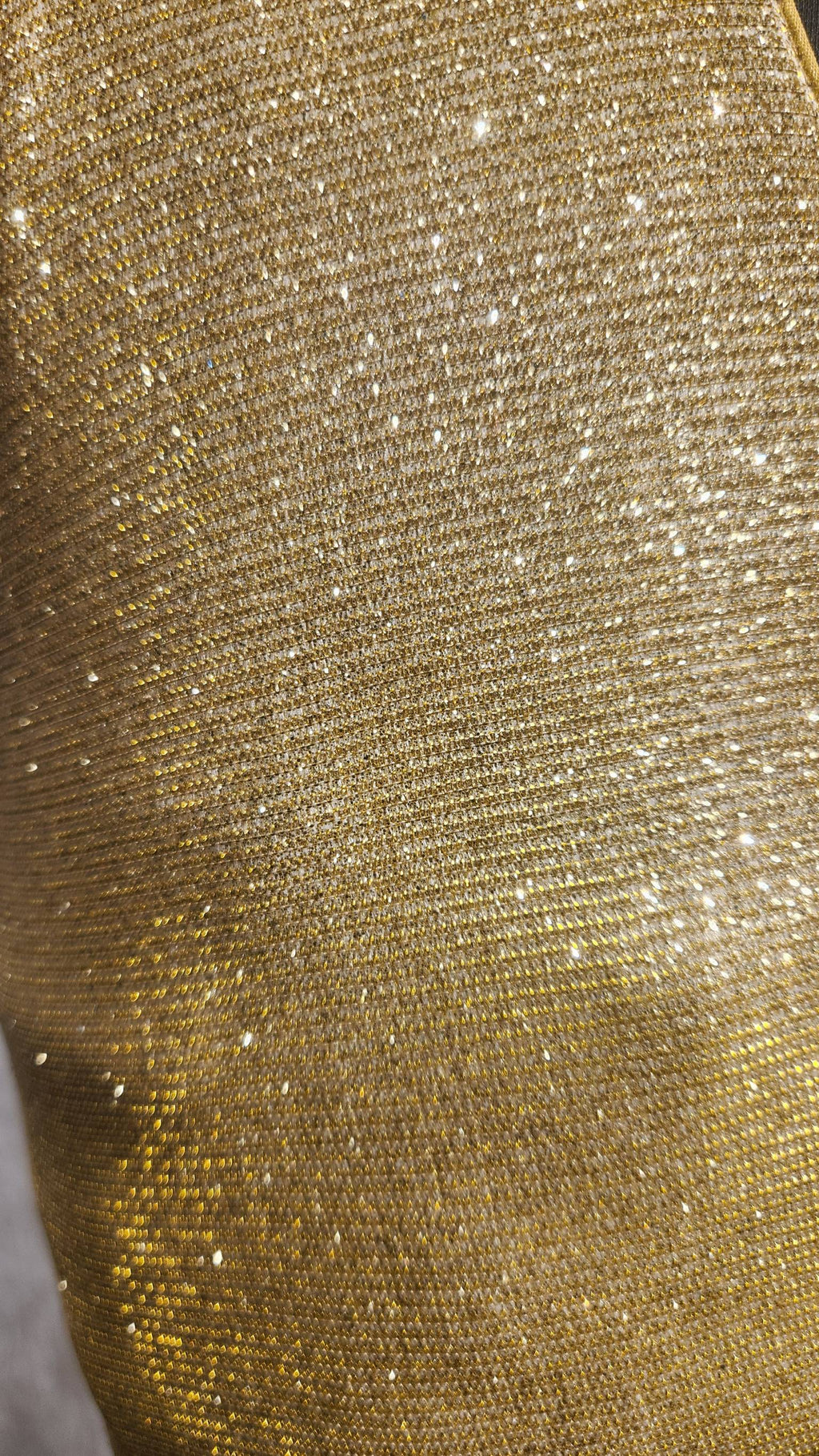 Kia Fashions Gold Lustre Dual Tone Glitter Fabric Readymade Blouse - Distacart