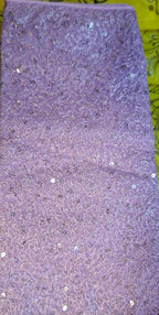 Kia Fashions Lilac All Over Silver Sequins Readymade Blouse - Distacart