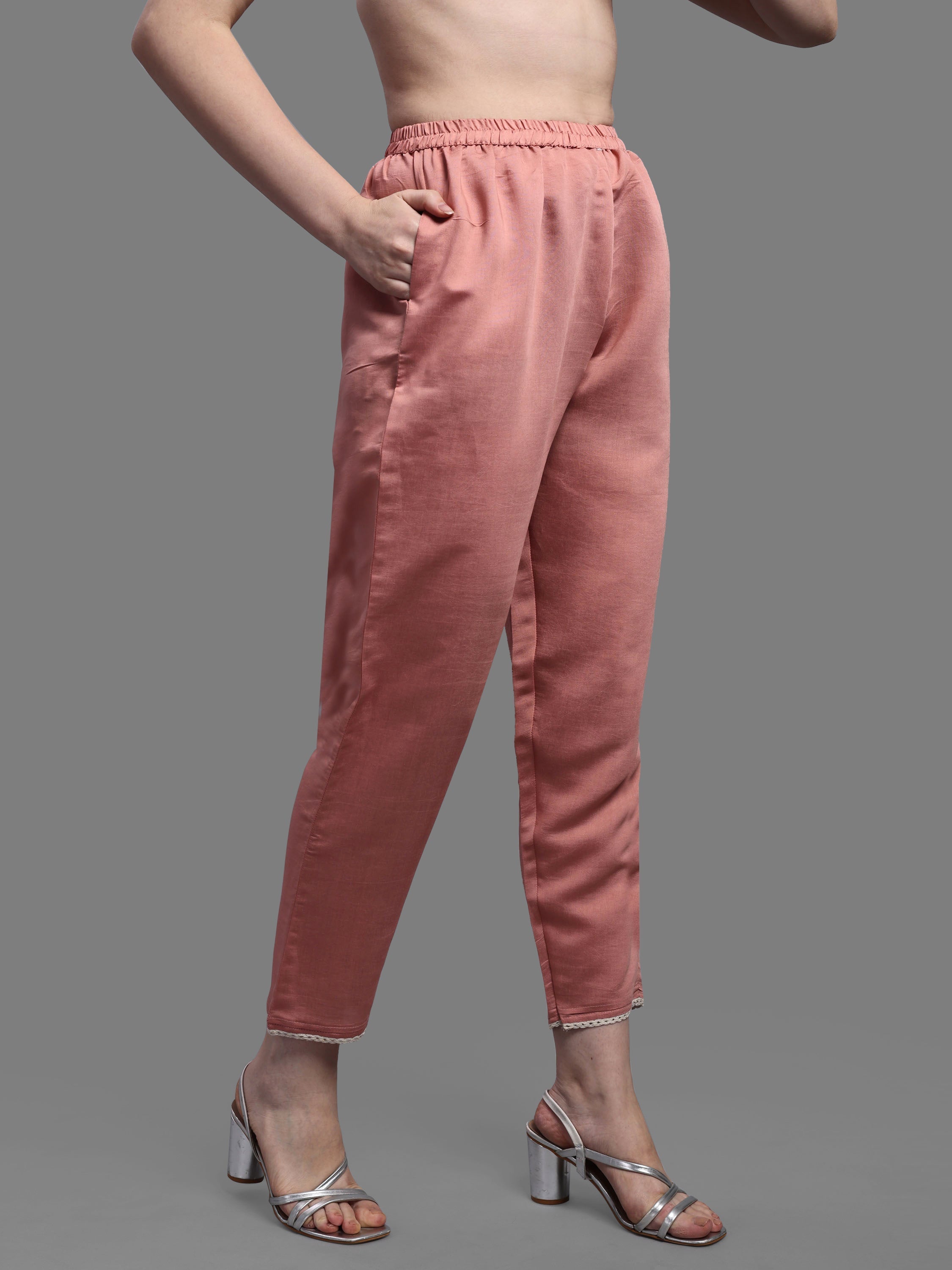 Embroidered Kurta With Pant & Dupatta Set, Multicolor - Hiral Fashion - Distacart