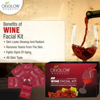 Oxyglow Herbals Wine Facial Kit