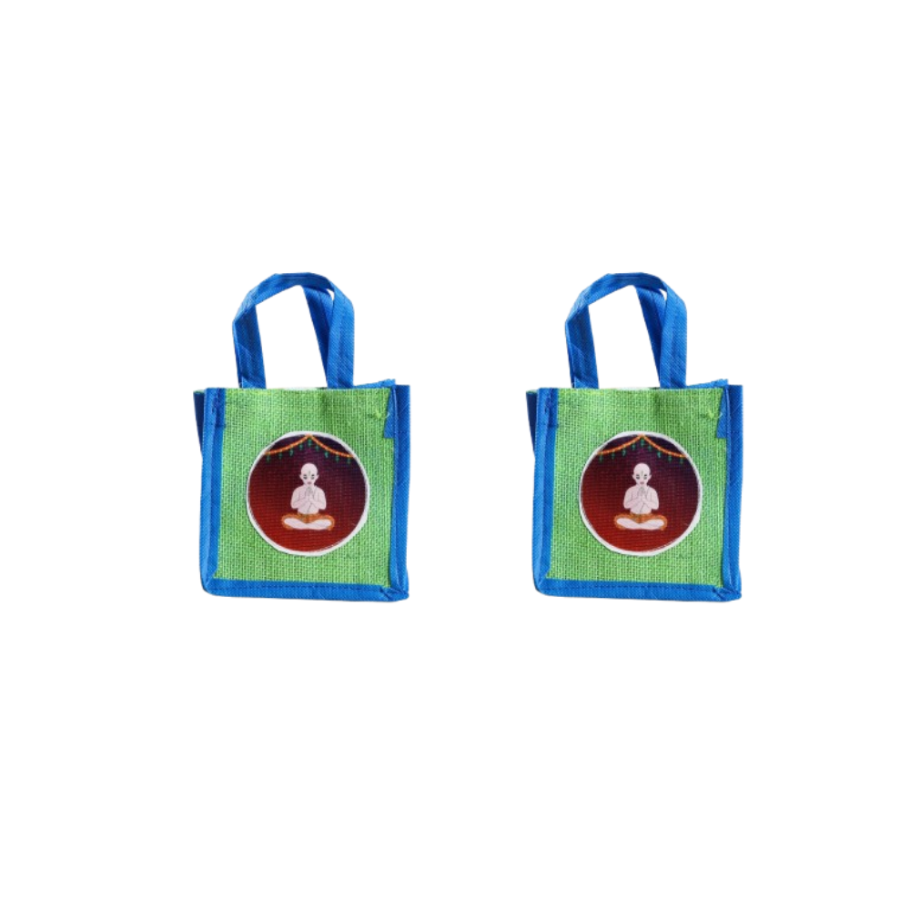 Sri Rudra Theme Jute Bag (SR 02786) - Distacart