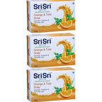 Sri Sri Tattva Orange & Tulsi Soap - 100gm