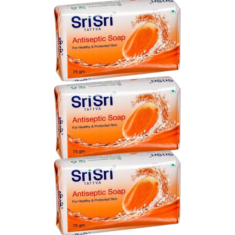 Sri Sri Tattva Antiseptic Soap - 75gm - Distacart