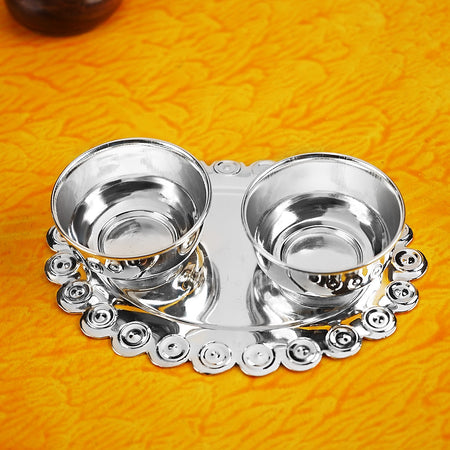 Sri Rudra German Silver karuna (SR 02534)