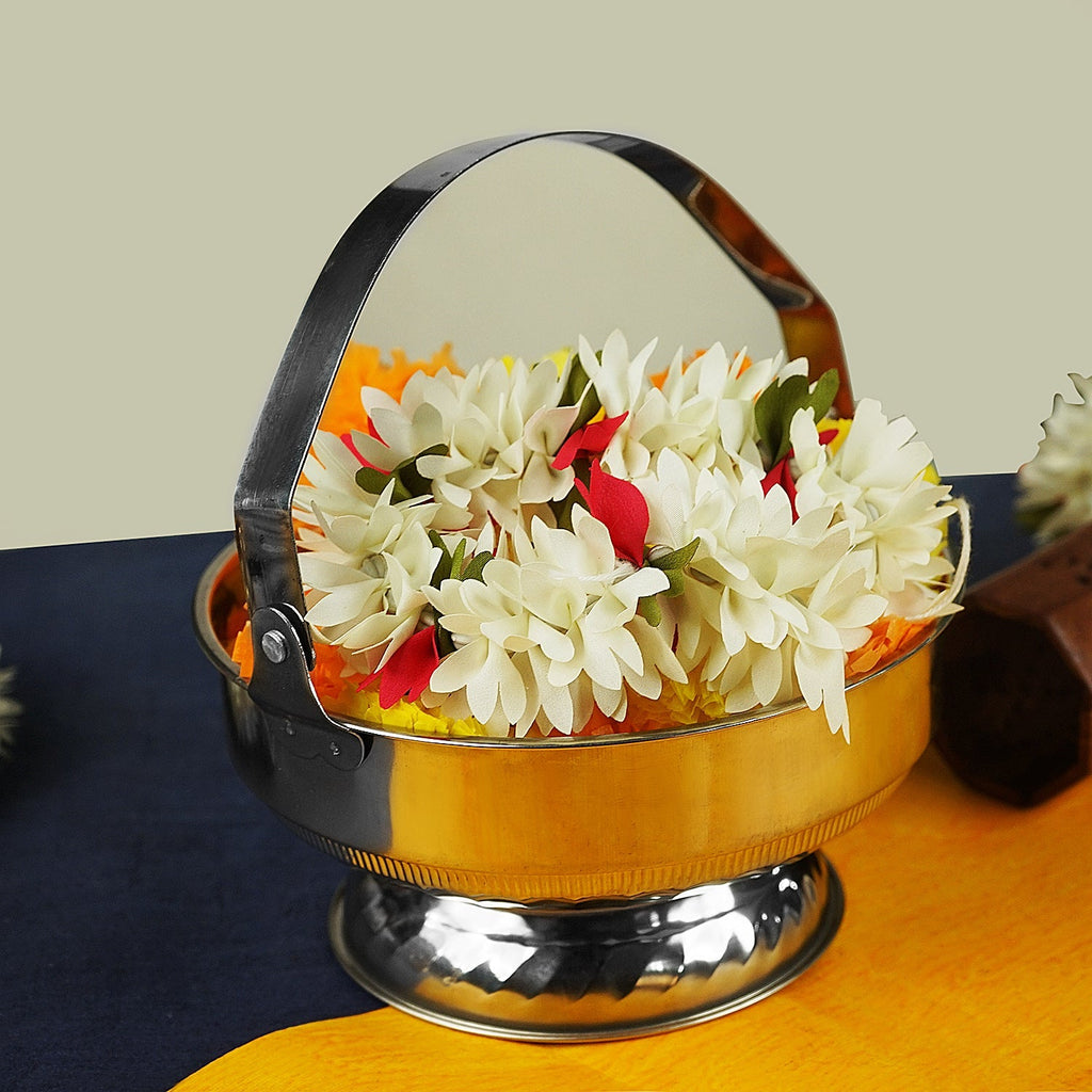 Sri Rudra Pooja Basket Small (01521) - Distacart