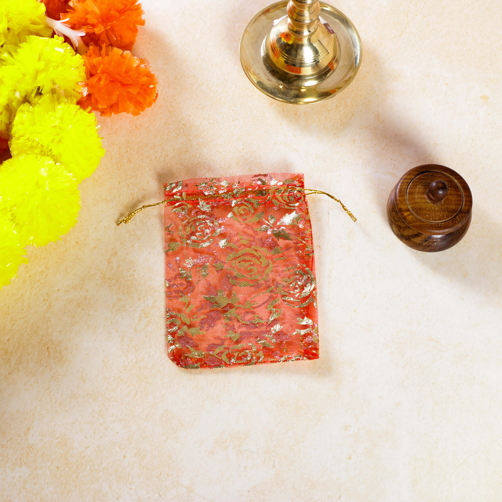 Sri Rudra Orange Bag 5X3 (SR 01289)