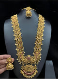 Jewel City Exquisite Gold Filigree Necklace and Earrings Set