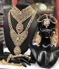 Jewel City Bridal Kundan Jewelry Set for Women Traditional Gold-Plated Indian Necklace,Earrings, Maang Tikka, Hathphool & Nath