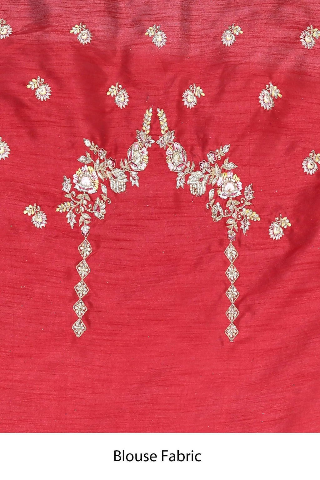 Green Organza Silk Embroidered With Stone Work Festive Saree - Nimaya Denzy