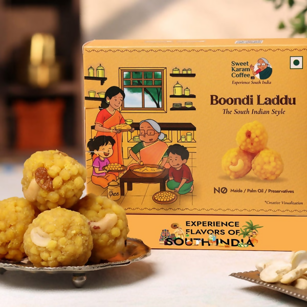 Sweet Karam Coffee Boondi Laddu - Distacart