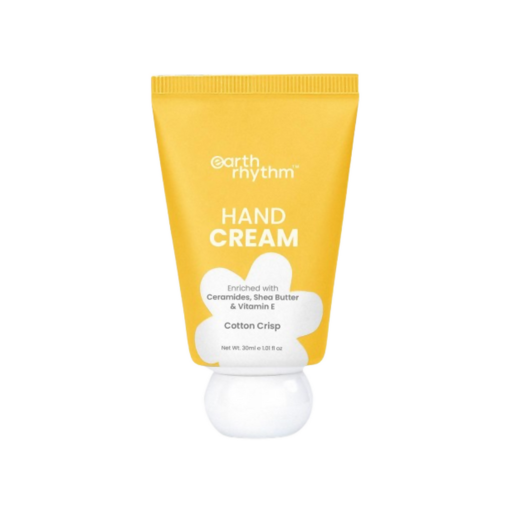 Earth Rhythm Cotton Crisp Hand Cream Enriched with Ceramide