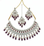 Jewel City Royal Stone Bridal Necklace Set for Women | Traditional Gold-Plated Ethnic Indian Jewelry