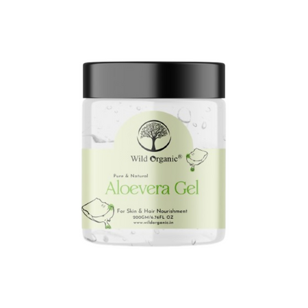Wild Organic Pure & Natural Aloevera Gel