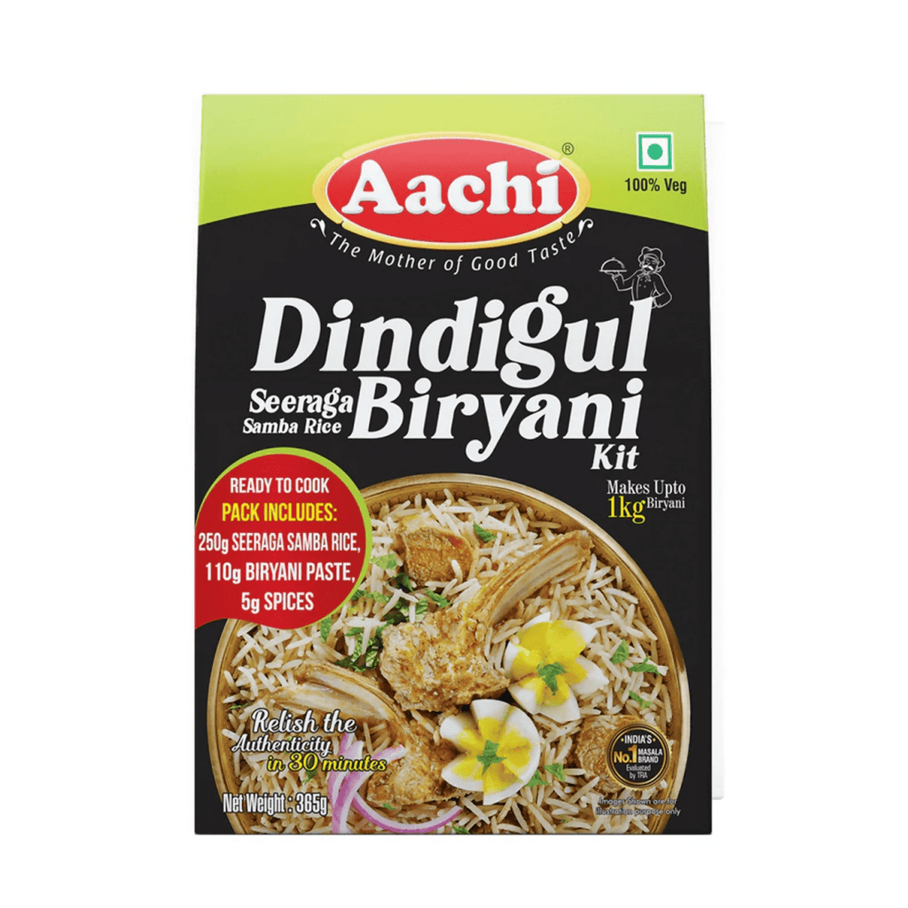 Aachi Dindigul Seeraga Samba Rice Biryani Kit