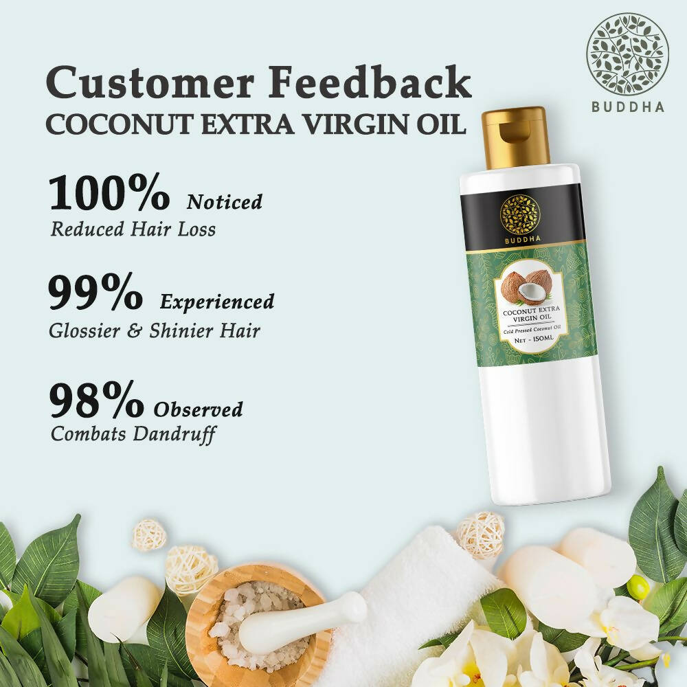 Buddha Natural Cold Pressed Extra Virgin Coconut Oil - Distacart