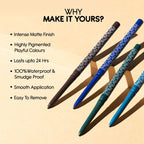 Kay Beauty By Katrina Kaif 24HR Coloured Matte Kajal - Brown