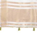 Shree Shyam Fashion Light Green Gold Cotton Ready-to-Wear Saree - Simplicity Meets Effortless Grace
