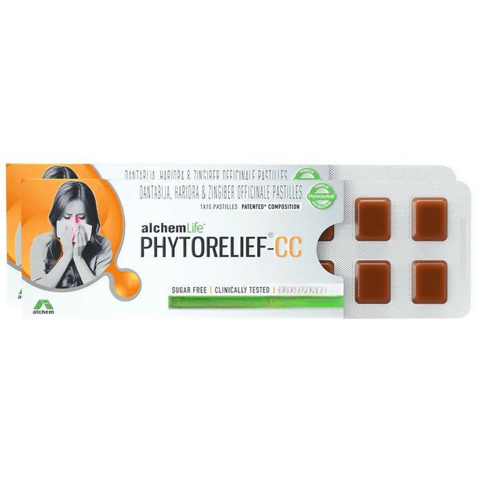 AlchemLife Phytorelief-CC Lozenges - Sugar Free - Distacart