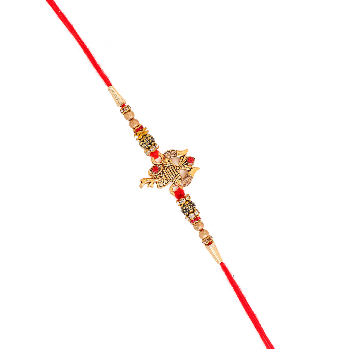 trueBrowns X Voylla Designer Ganesha Rakhi With Roli Chaawal Pack - Distacart