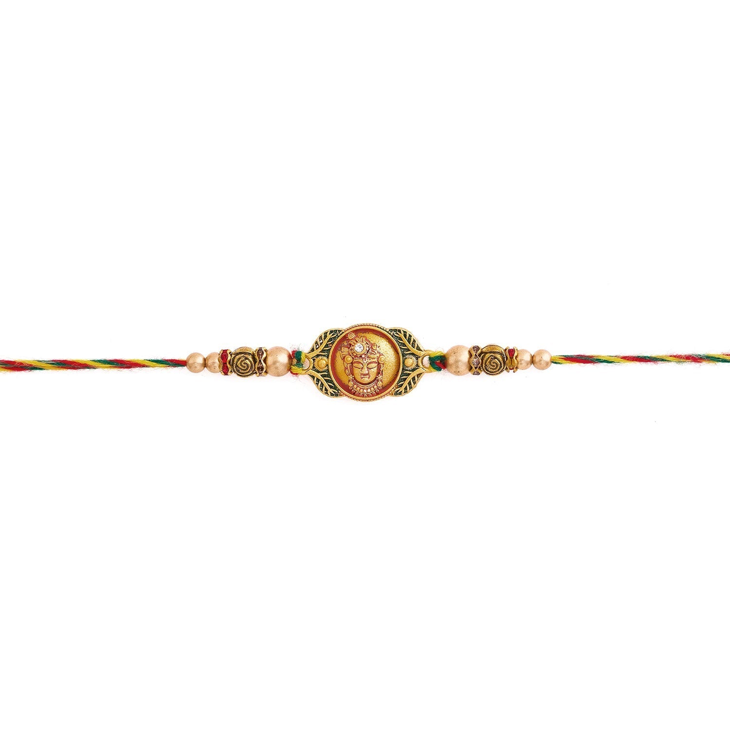 trueBrowns X Voylla Classic Divine Rakhi With Roli Chaawal Pack - Distacart