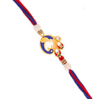 trueBrowns X Voylla Designer Enameled Peacock Rakhi With Roli Chaawal Pack - Distacart