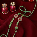 trueBrowns X Voylla Set of Two Beaded Rakhis With Roli Chaawal Pack - Distacart