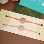 trueBrowns X Voylla Enameled Rakhi Combo Set With Roli Chaawal Pack - Distacart