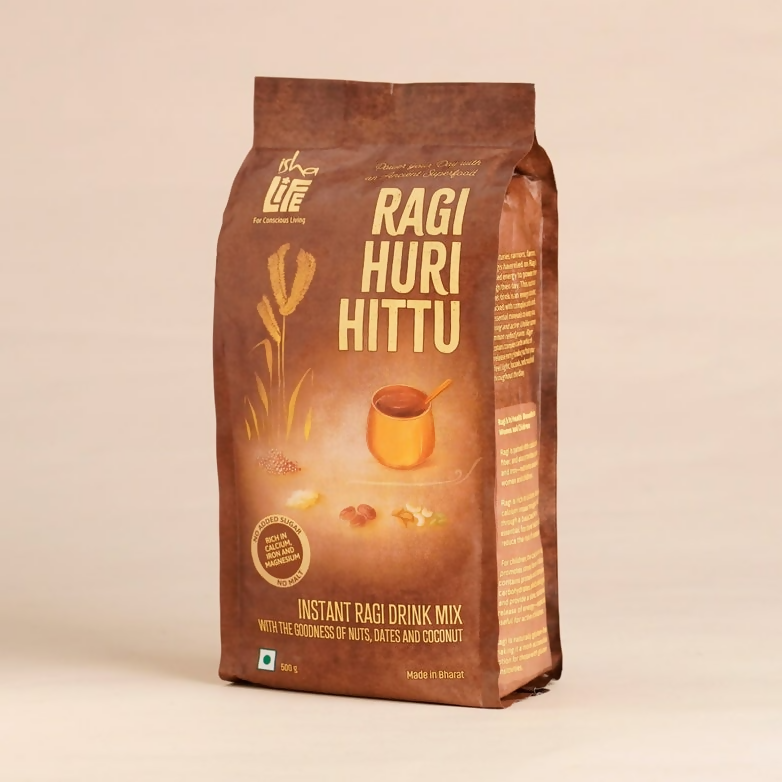 Isha Life Ragi Huri Hittu (Instant Ragi Drink Mix) - Distacart