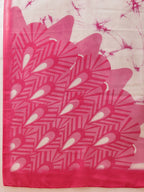 Hiral Fashion Pink Bollywood Mul Cotton Abstract Digital Printed Saree