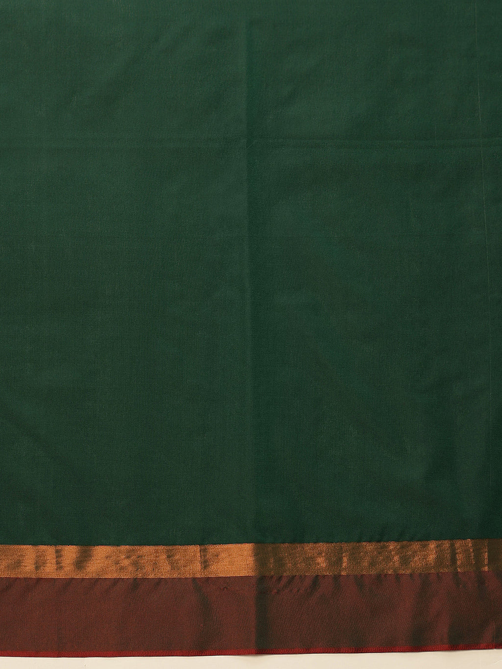 Hiral Fashion Green Banarasi Art Silk Solid Saree